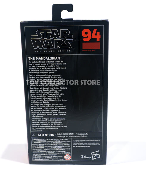 Star Wars Black Series The Mandalorian 6" #94 Mandalorian Action